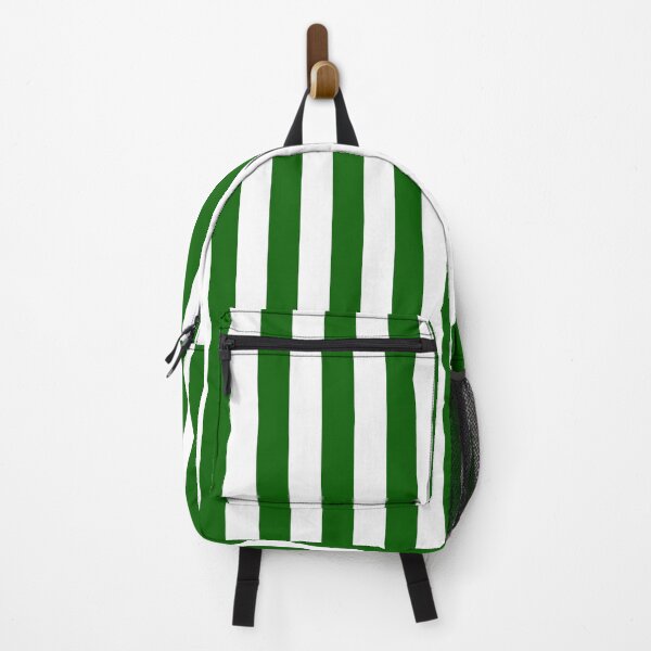 Item preview, Bathmat Green and White Striped designed and sold by deanworld.