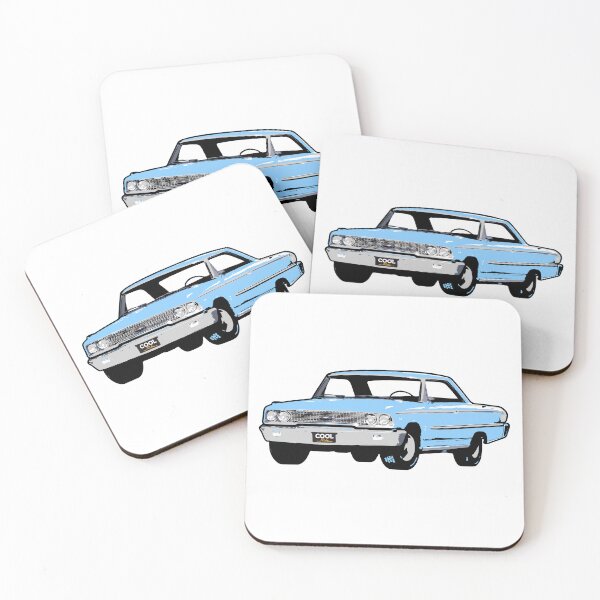 Item preview, Light Blue 60s FG Coupe designed and sold by CoolRide.