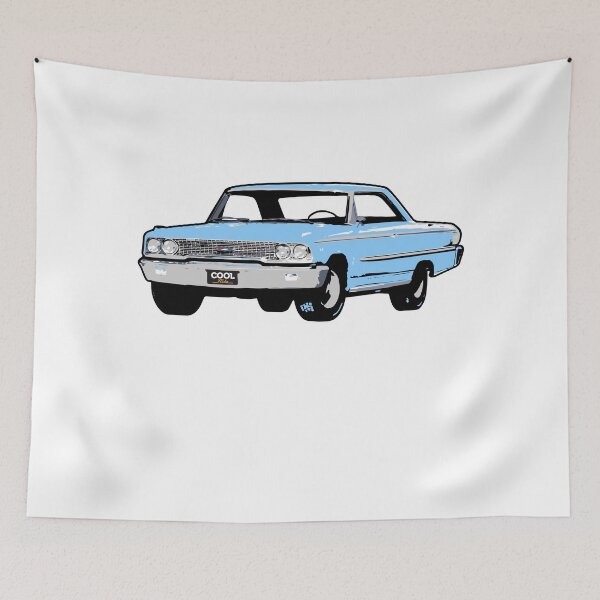 Item preview, Light Blue 60s FG Coupe designed and sold by CoolRide.