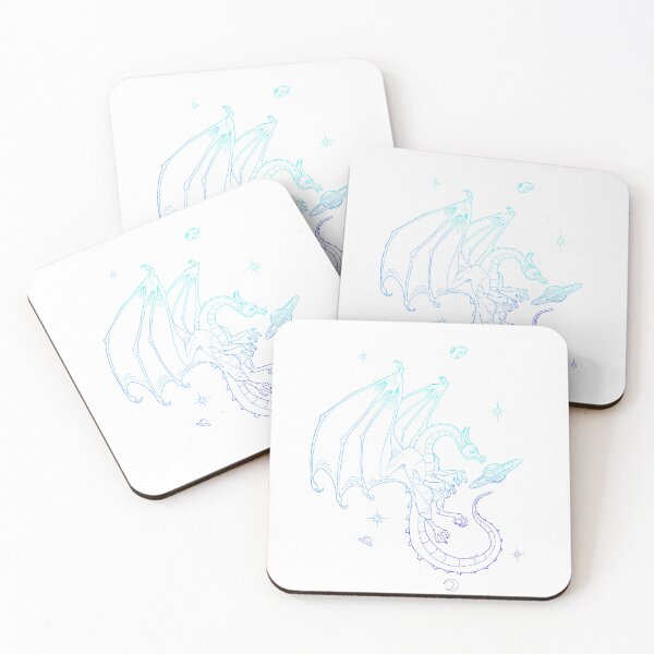 Item preview, Blue Cosmic Dragon designed and sold by Upbeat-Cryptid.