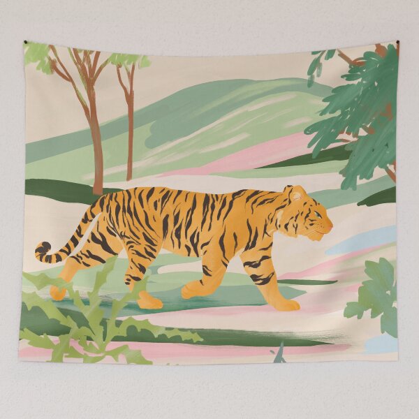 Item preview, Walking Tiger designed and sold by SunLee Art.