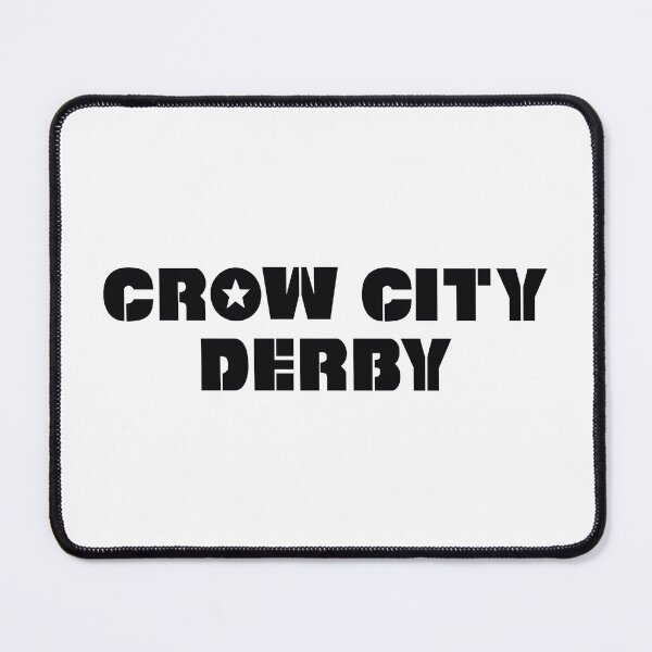 Item preview, Crow City Derby - text logo in black designed and sold by CrowCityDerby.