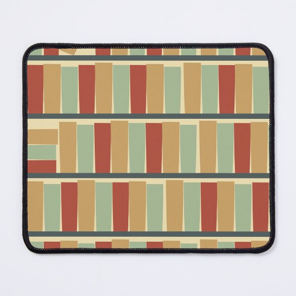 Item preview, bookshelf (light and dark green, golden and reddish brown, cream) designed and sold by kim tang.