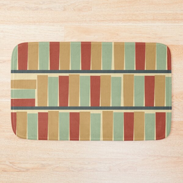 Item preview, bookshelf (light and dark green, golden and reddish brown, cream) designed and sold by kim tang.