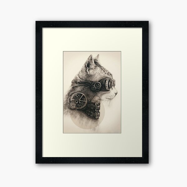 Item preview, Steampunk cat designed and sold by Kla357.