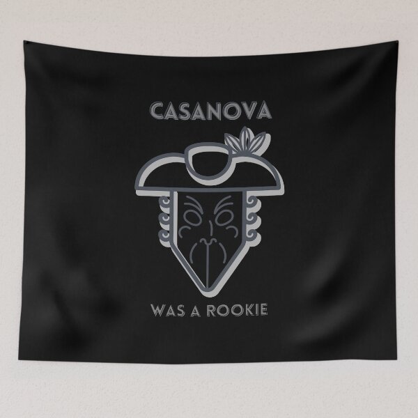 Item preview, Casanova Was a Rookie designed and sold by PapitosPlace.