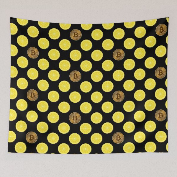 Item preview, Bitcoins and Lemons - Black designed and sold by johnta17.