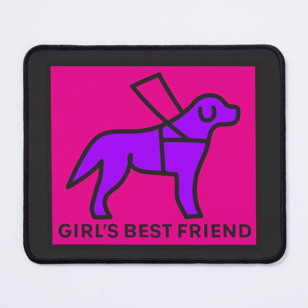 Item preview, Girl's Best Friend Pink designed and sold by IndeOandM.