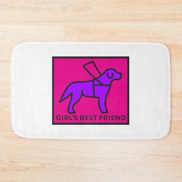 Item preview, Girl's Best Friend Pink designed and sold by IndeOandM.