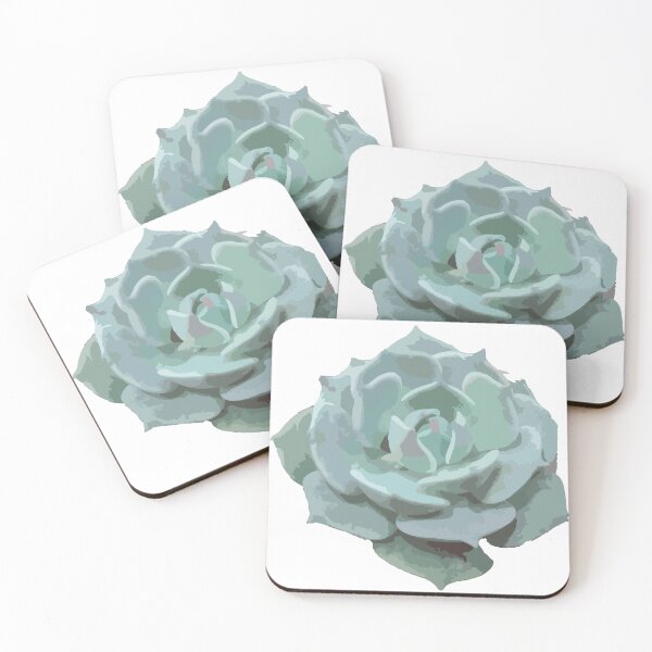 Item preview, Succulent Echeveria Vector Portrait designed and sold by DefectivePortal.