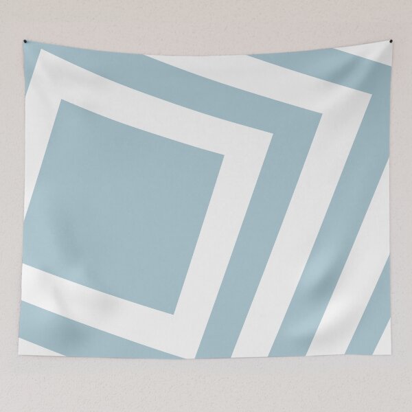 Item preview, Baby blue squares background designed and sold by flamendes.