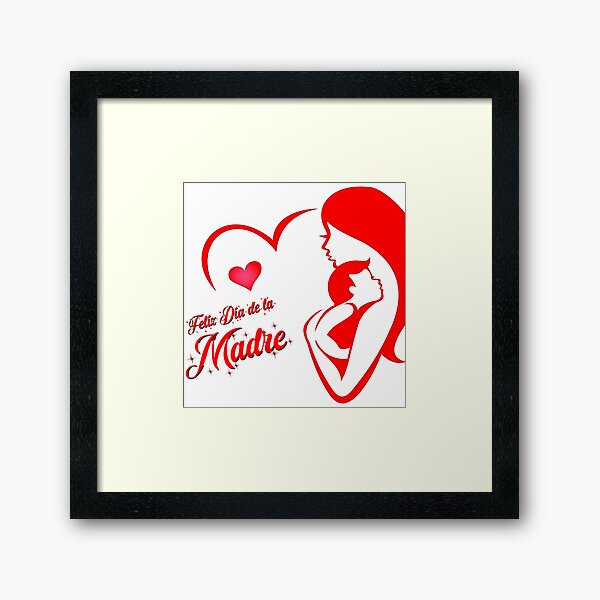 Vista previa del artículo con la obra «FELIZ DÍA DE LA MADRE», diseñado y vendido por marmothel.