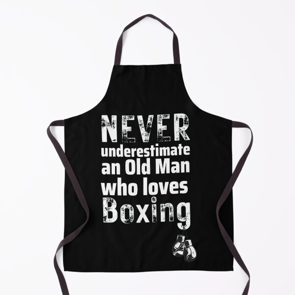 Item preview, old man dad loves boxing fathers day designed and sold by Randa Ranmania.