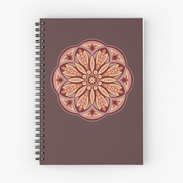 Item preview, Pomegranate Shortbread Mandala designed and sold by Allison Stockslager.