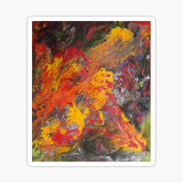 Abstract Sticker