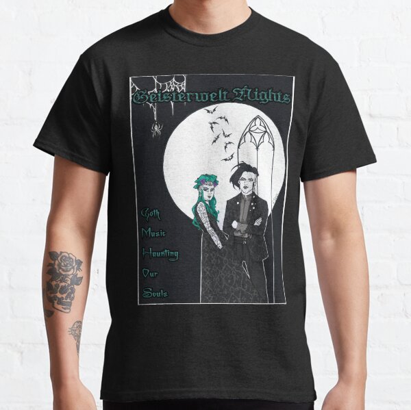 2 Years Twitch Anniversary / Goth Music Haunting Our Souls version Classic T-Shirt