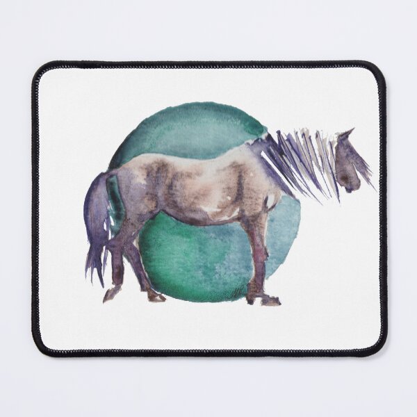 Item preview, Western Rose Dun Horse designed and sold by The Raven's Landing.
