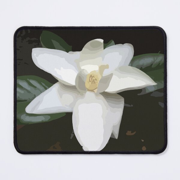 Item preview, Magnolia Tree Flower Vector Portrait designed and sold by DefectivePortal.