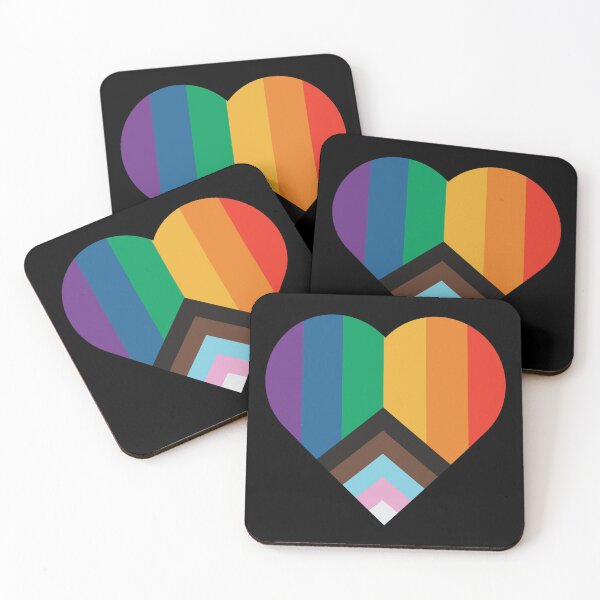 Item preview, Pride Heart designed and sold by Dark Moon Art Studio.