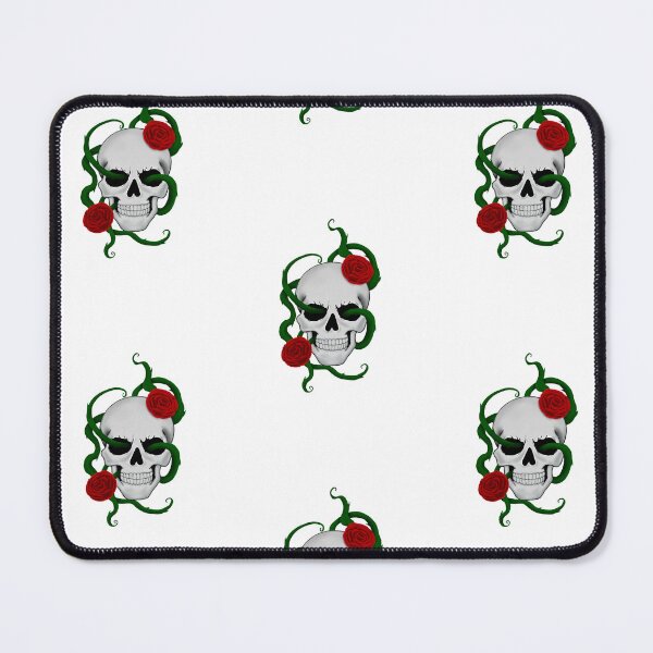 Item preview, Skull with roses and thorns designed and sold by PMDesigns222.
