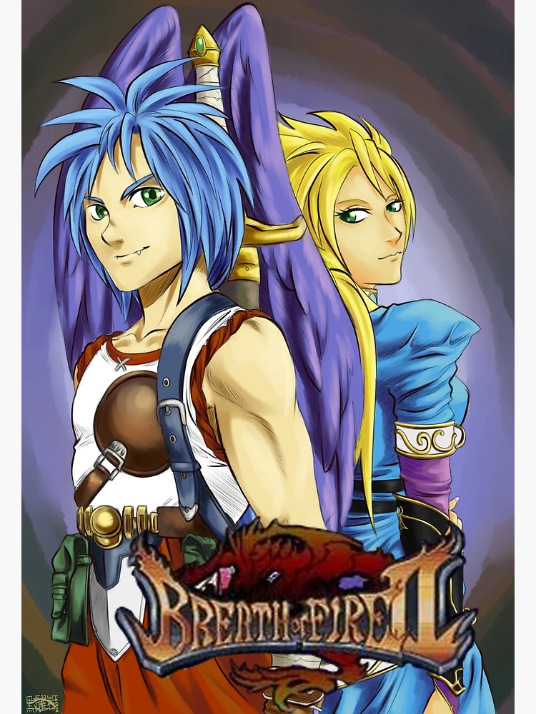ポスター B2 Breath Of Fire Iv Unrestless Poster