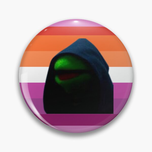 Item preview, Kermit the Frog Lesbian Flag designed and sold by Charlie Draws.