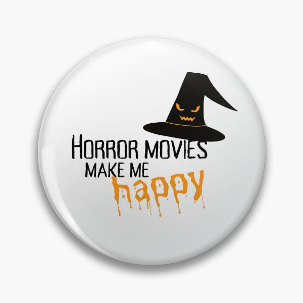 Item preview, Horror Movies Make Me Happy -  Simple scary design for horror movies lovers designed and sold by OpenCloset.
