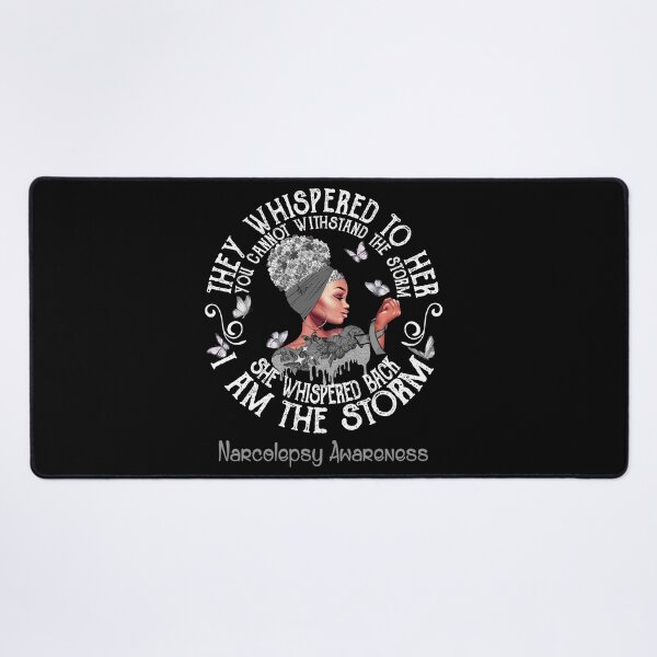 Item preview, Black Girl Fighter Strong I Am The Storm Narcolepsy Awareness designed and sold by Mnrshirley.