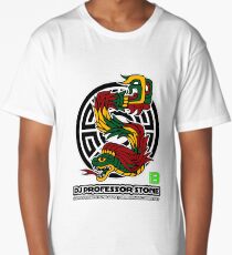DJ Professor Stone - July 2012 Merch ver 777 black Long T-Shirt