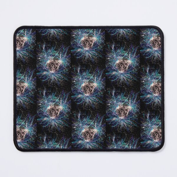 Item preview, The Band Of The Zodiac #1145 Multi-colors Cool Jewel Tones OOAK Mixed Media Abstract Art Inspired By Nikola Tesla Free Energy Constellation The Birth And Death Of A Star Neurons Brain And Nerve Cells designed and sold by Rainbow Artist Orlando L.