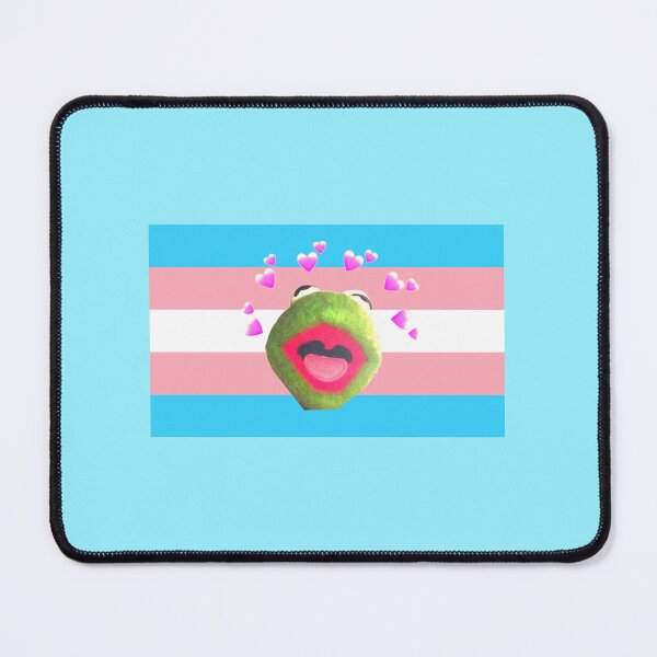 Item preview, Kermit the Frog Transgender Flag designed and sold by Charlie Draws.