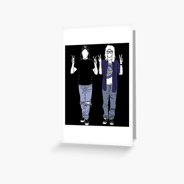SNL Waynes World Birthday Greeting Card Vintage 90's New Party On 