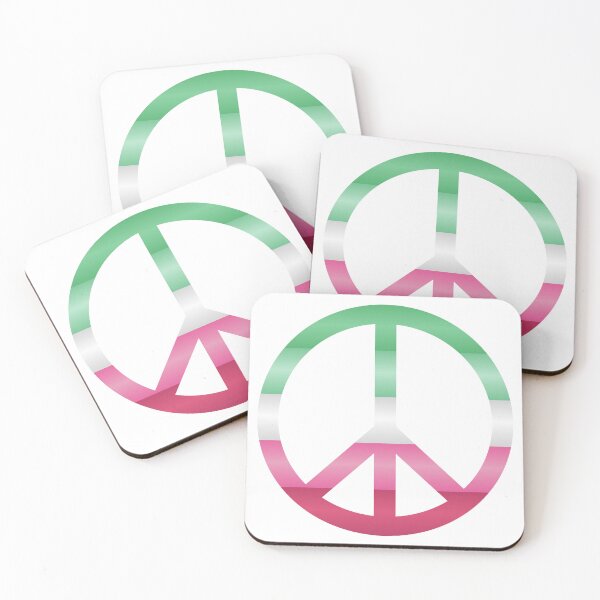 Item preview, Peace and Abrosexual Pride #1 designed and sold by NovotnyDesigns.