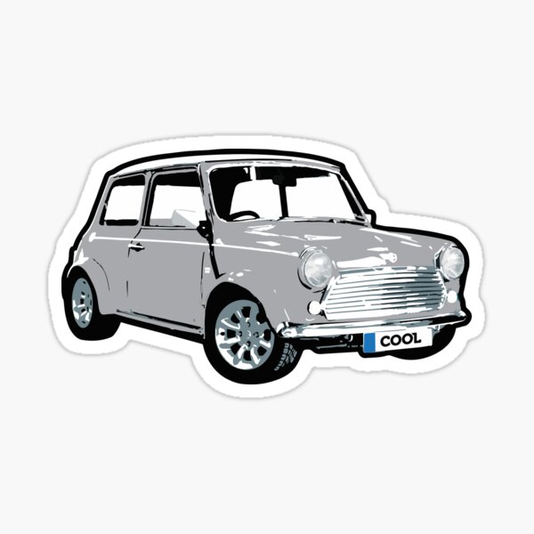 Classic mini deals stickers