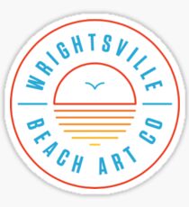 Wrightsville Beach Art Company Sticker