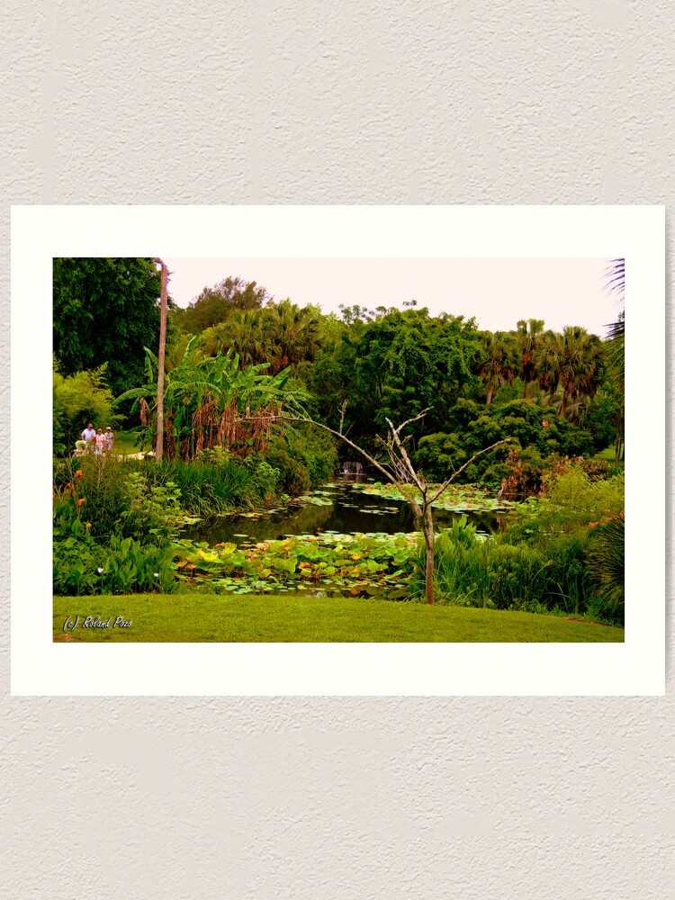 Alternate view of Lakeside Stroll Art Print