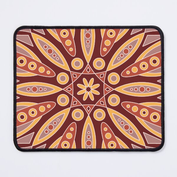 Item preview, Pomegranate Shortbread Mandala designed and sold by Allison Stockslager.