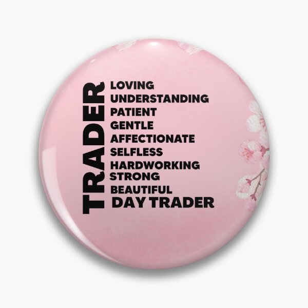 Item preview, Stock Trader gift, Gift for her, Day trader gift, Trading, Women gift, Female Trader,  Pink Cherry Blossom  designed and sold by TradingTeesKids.