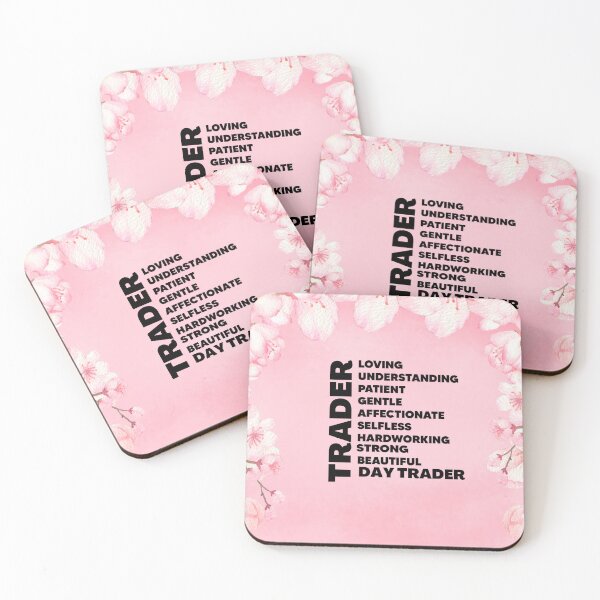 Item preview, Stock Trader gift, Gift for her, Day trader gift, Trading, Women gift, Female Trader,  Pink Cherry Blossom  designed and sold by TradingTeesKids.