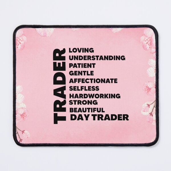 Item preview, Stock Trader gift, Gift for her, Day trader gift, Trading, Women gift, Female Trader,  Pink Cherry Blossom  designed and sold by TradingTeesKids.