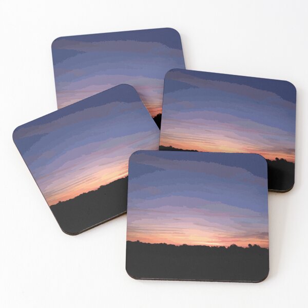 Item preview, Early Morning Sunrise Vector Portrait designed and sold by DefectivePortal.