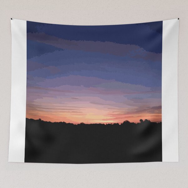 Item preview, Early Morning Sunrise Vector Portrait designed and sold by DefectivePortal.
