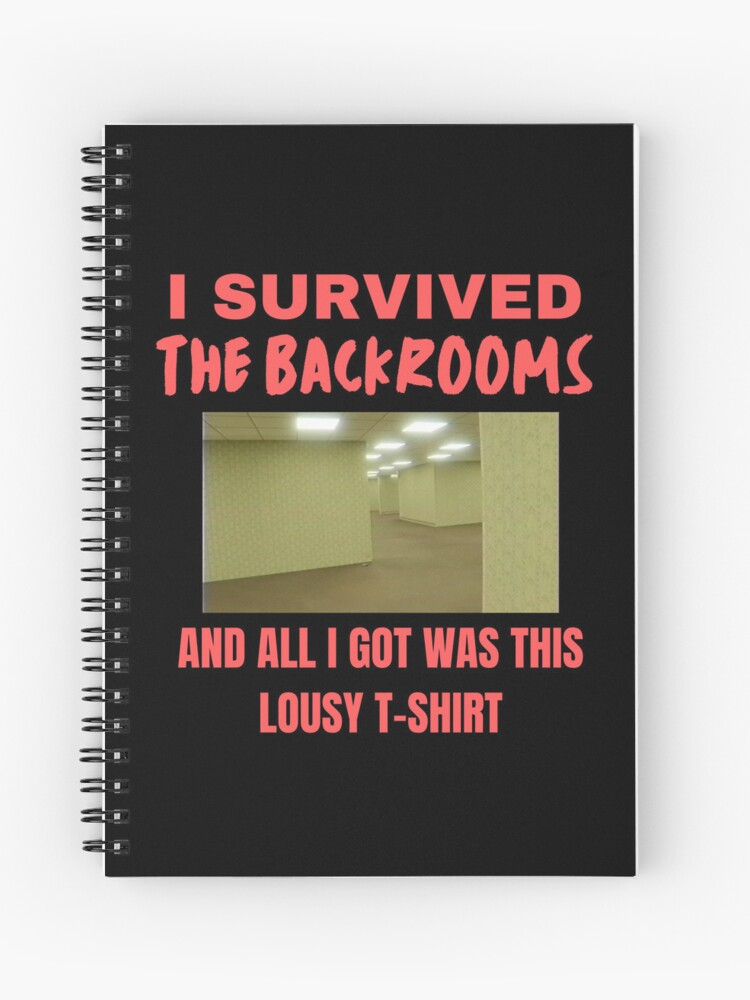 Backrooms A24 Movie Poster Spiral Notebook for Sale by Spvilles