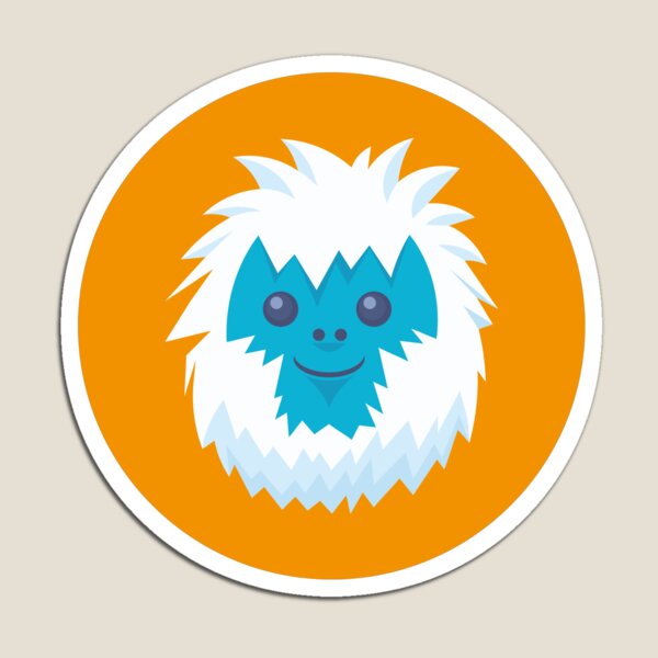 Yeti Magnet for Sale by Wonder18