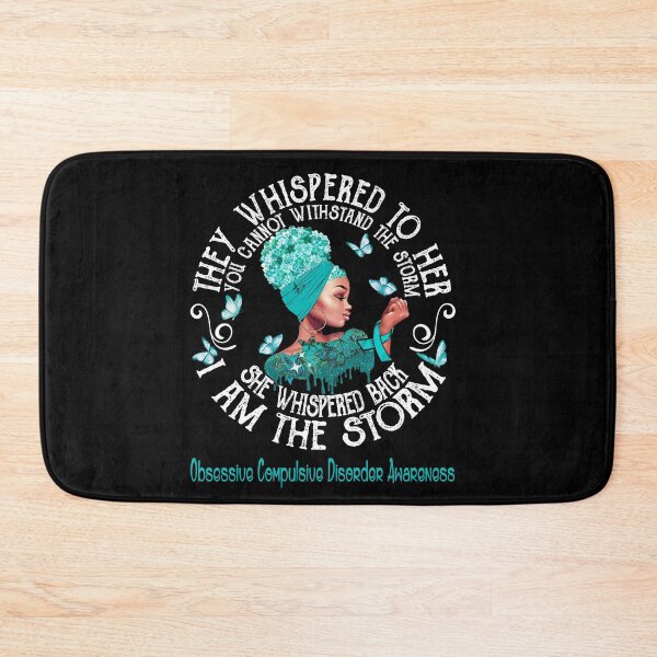 Item preview, Black Girl Fighter Strong I Am The Storm Obsessive Compulsive Disorder Awareness designed and sold by Mnrshirley.
