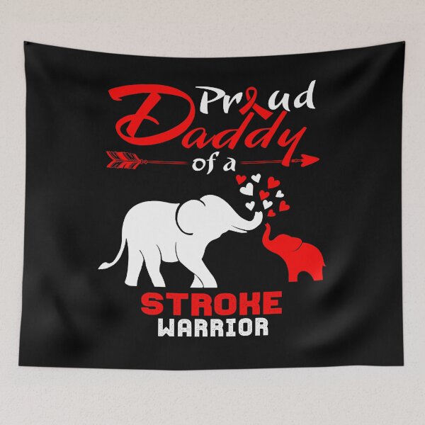 Item preview, Proud Daddy Of A Stroke Warrior designed and sold by Hatjar.