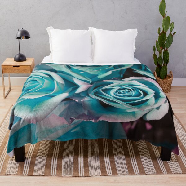 Item preview, Aqua Blue Roses designed and sold by RoseyElisabeth.