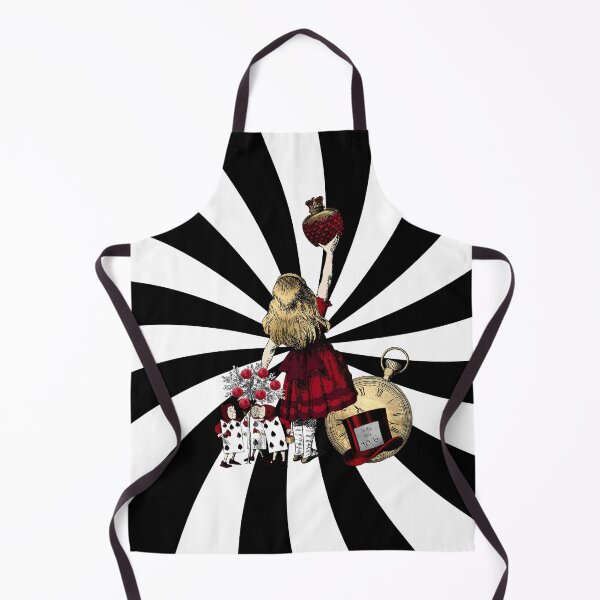 Item preview, Alice in Wonderland Trippy Black and White  designed and sold by VicAndSteam.