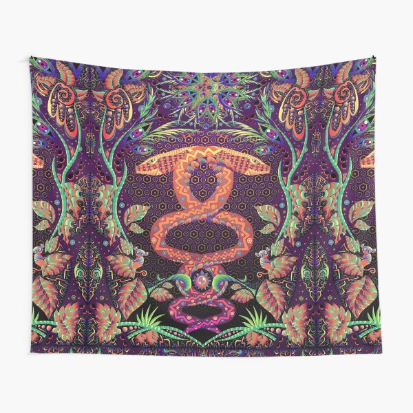 Item preview, Psychedelic Ayahuasca snake spirit designed and sold by Andrei Verner.