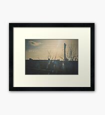 “There is a crack in everything. That's how the light gets in.” ~ Leonard Cohen Framed Print